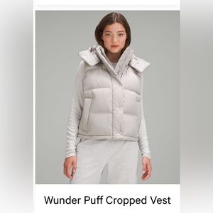 Lululemon Wunderpuff Cropped Vest